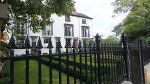 Houses on the east side of New Walk