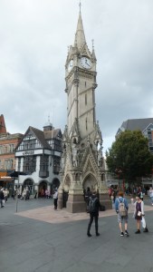 The centre of the piazza