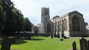 A venerable tower, in the perpendicular style
